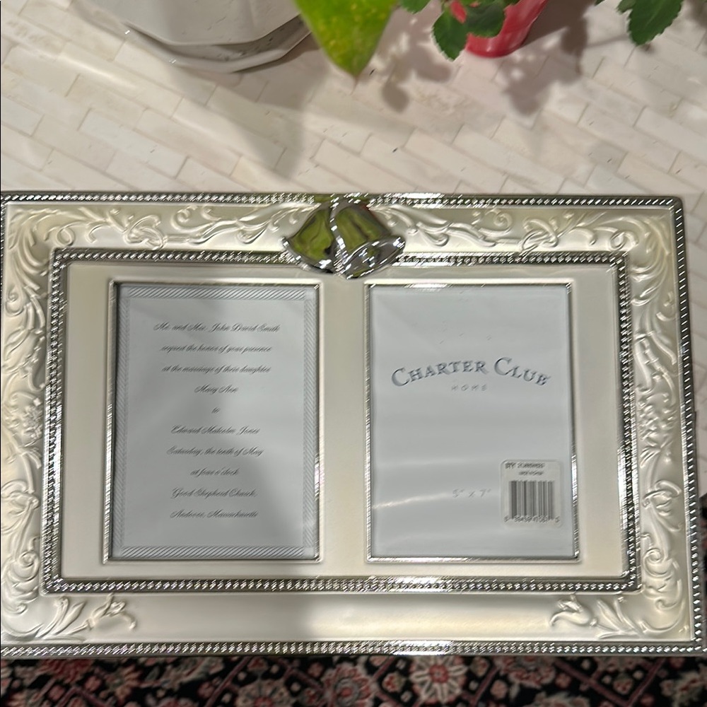 Charter Club Silver Photo Frame